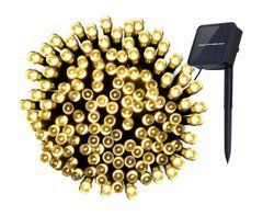 Новогодняя гирлянда 30 LED, IP44, Длина 5,7 М, Белый теплый свет, Белый теплый