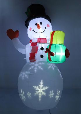 Снеговик Jumi LED 150см