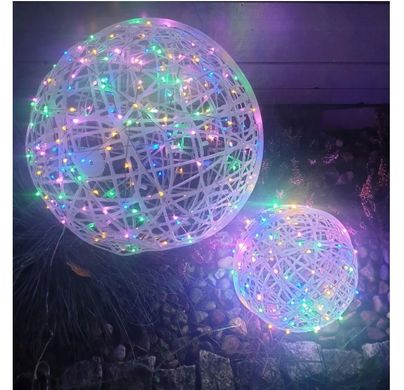 Акрилова куля з підсвіткою 80 LED Б/Т, Б/Х