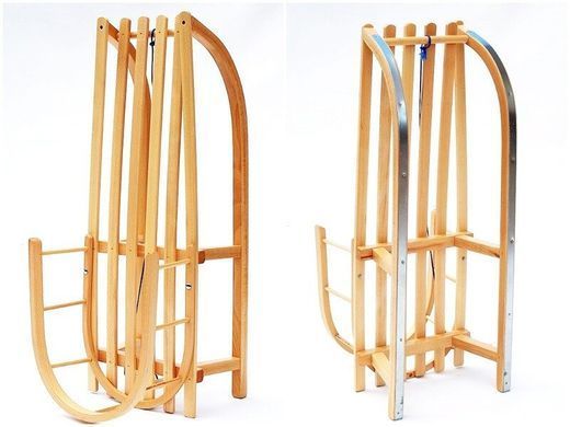 Санки деревянные WOOD