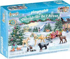 Адвент-календарь Playmobil Horses of Waterfall Horse World: Christmas Sleigh Ride 71345
