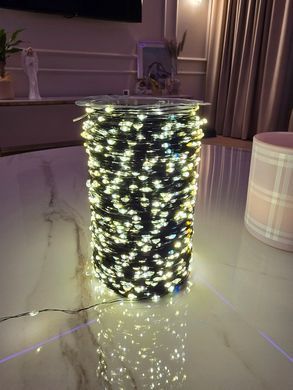 Рождественские елочные огни 1000 led до 100 м Пульт, Проволока Reel, USB, BC
