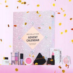 Різдвяний адвент-календар з косметикою Makeup Revolution 24 дні