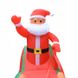 Надувний Санта Клаус на санях з оленями 130см - 3