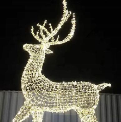 3D светодиодный олень 2,5м с 2500 LED