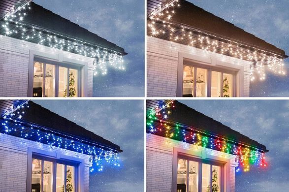 Гирлянда 500 LED для дома белый свет
