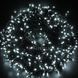 Новорічна гірлянда 300 LED, IP44, Довжина 20 М, Біле холодне світло - 2